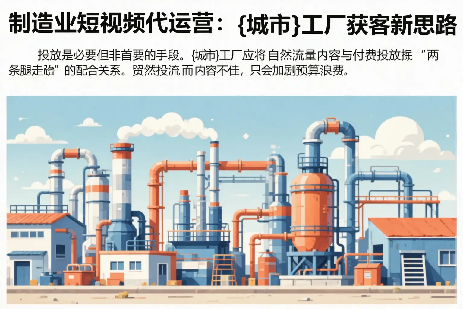 制造业短视频代运营:香格里拉工厂获客新思路
